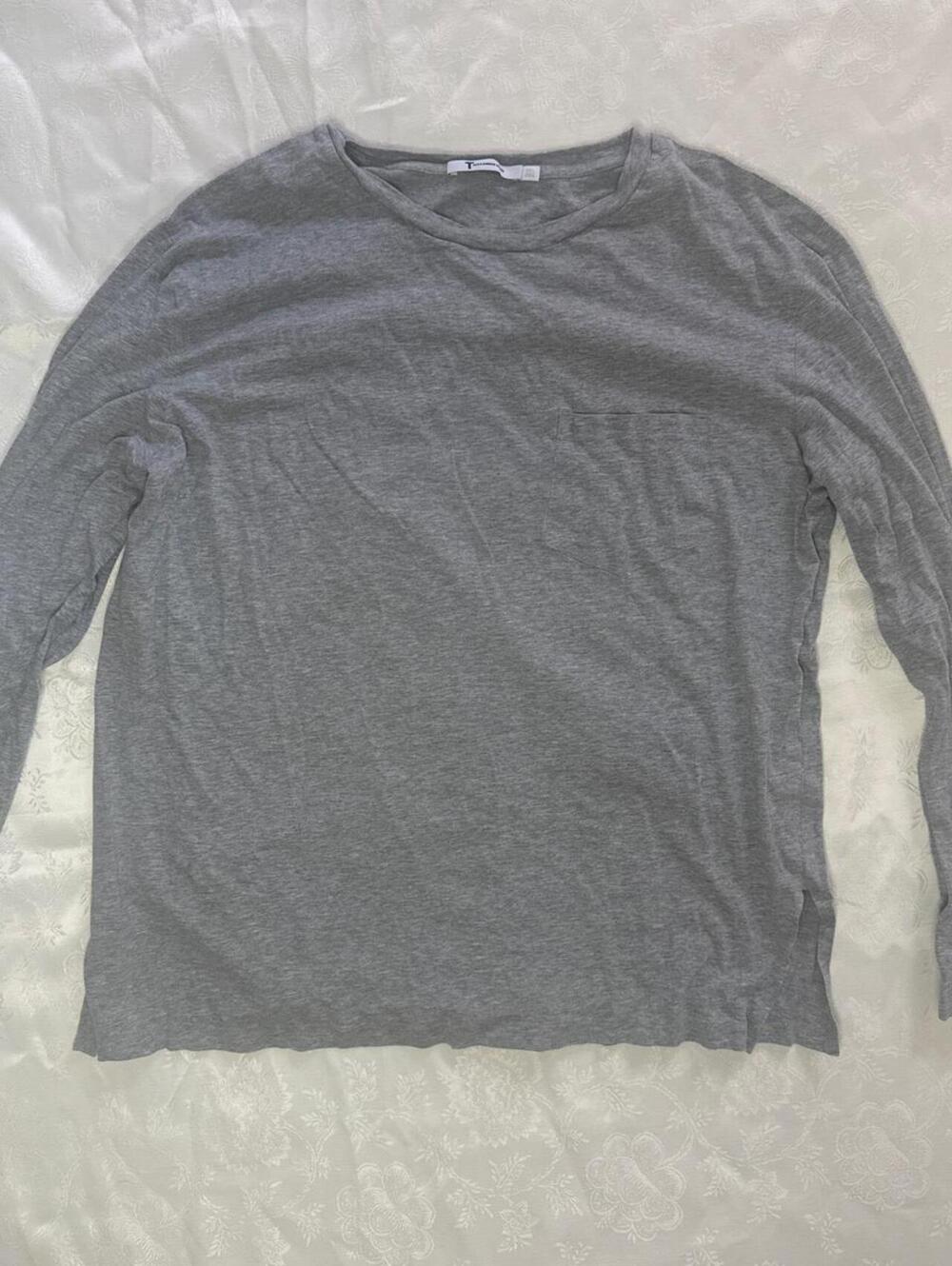T by Alexander Wang Women's Grey Shirt